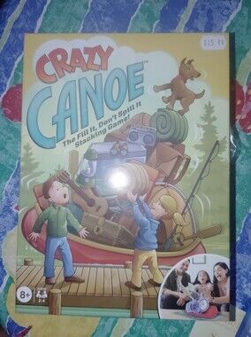 Crazy Canoe Stacking Game Winning Moves Games Jenga-esque Game Kids/Adults